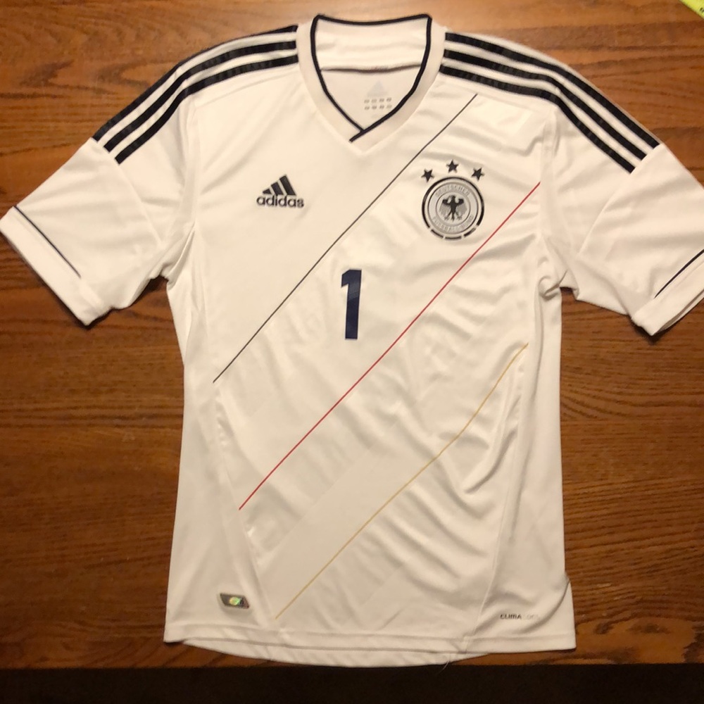 German national soccer team Deutscher Fußball Bund Adidas jersey Neuer